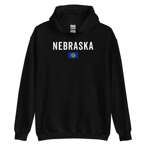 Nebraska State Flag Hoodie