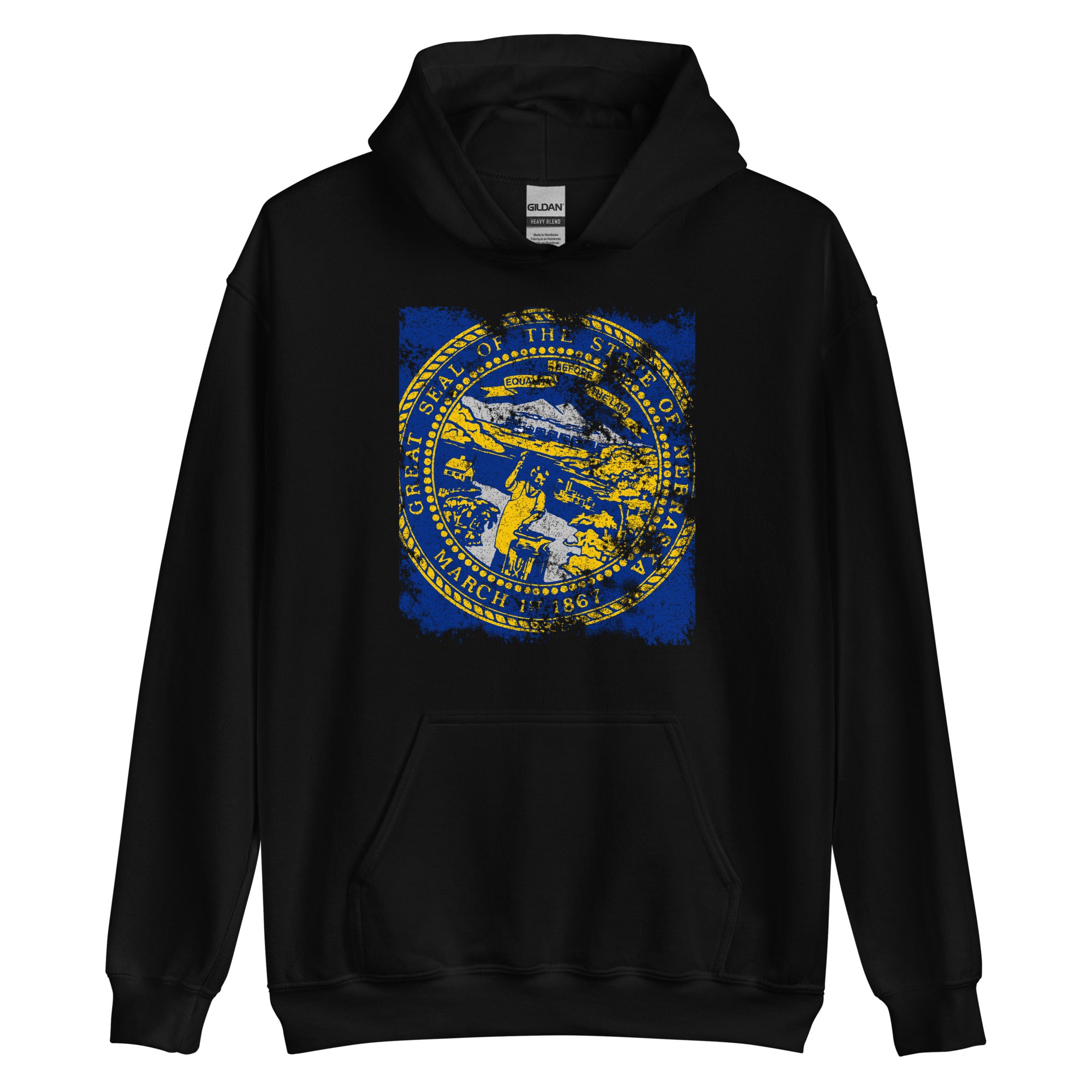 Nebraska State Flag Hoodie