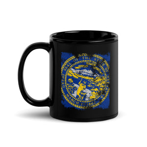 Nebraska State Flag Mug