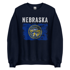 Nebraska State Flag Sweatshirt