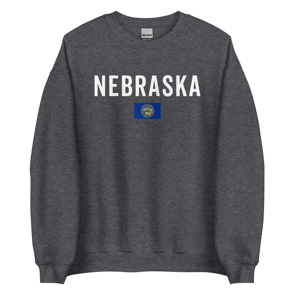 Nebraska State Flag Sweatshirt