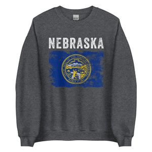 Nebraska State Flag Sweatshirt