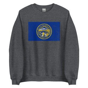 Nebraska State Flag Sweatshirt