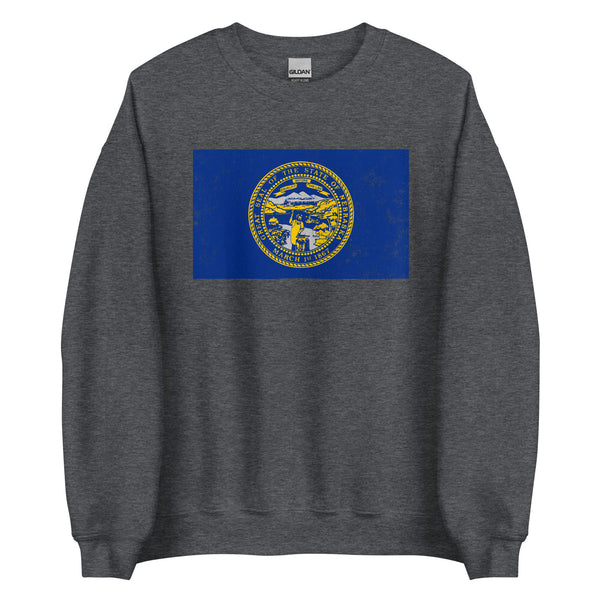 Nebraska State Flag Sweatshirt