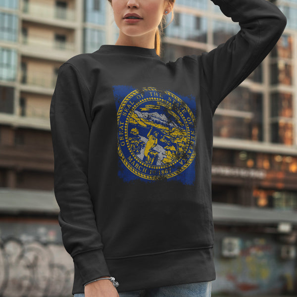 Nebraska State Flag Sweatshirt