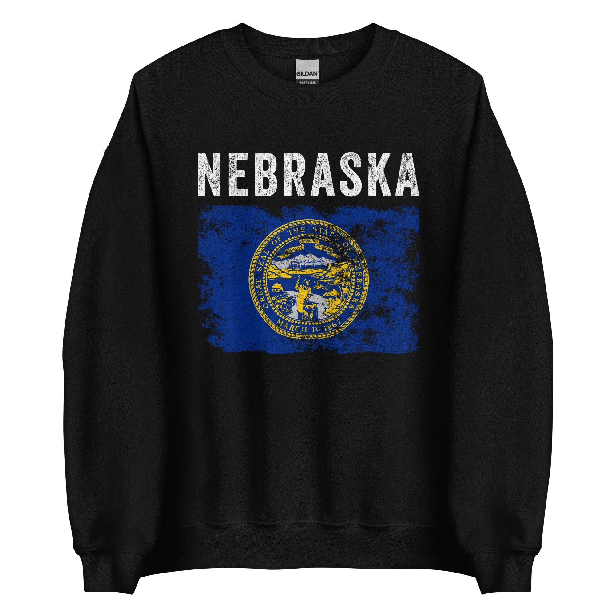 Nebraska State Flag Sweatshirt