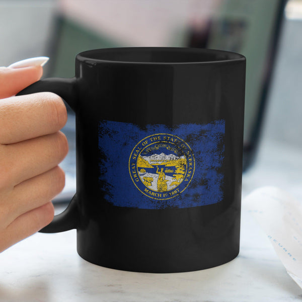 Nebraska State Flag Mug
