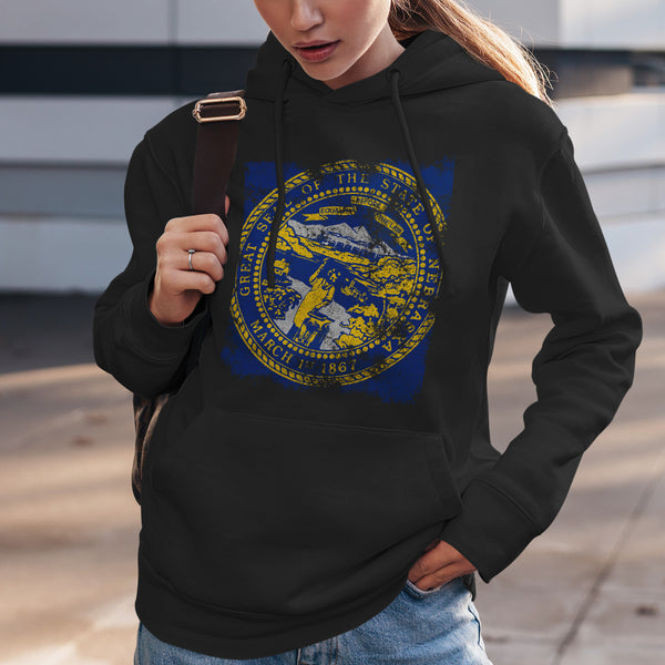 Nebraska State Flag Hoodie