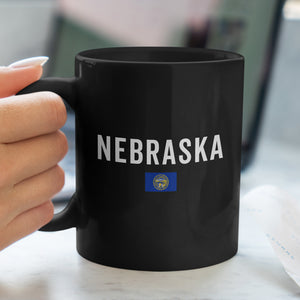 Nebraska State Flag Mug