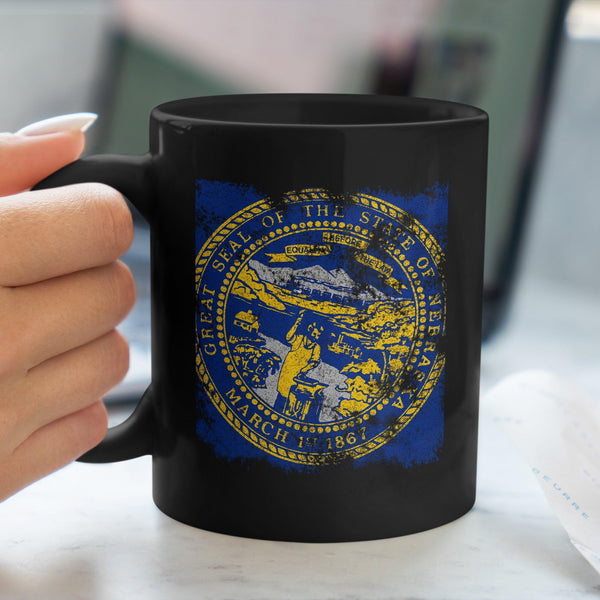 Nebraska State Flag Mug