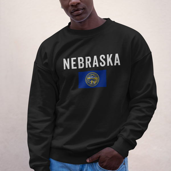 Nebraska State Flag Sweatshirt