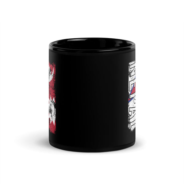 Nepal Flag - Distressed Flag Mug