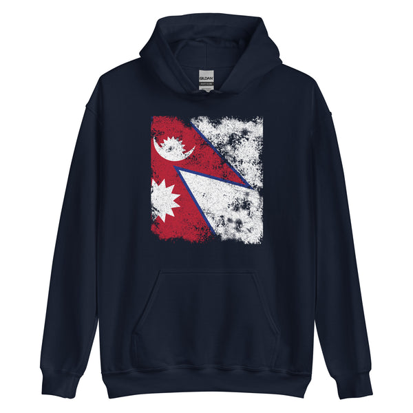 Nepal Flag Hoodie
