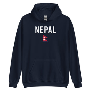 Nepal Flag Hoodie