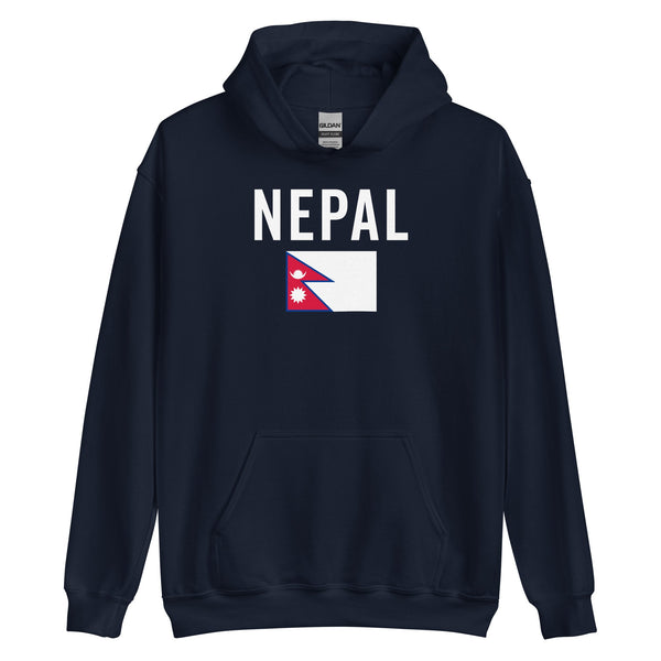 Nepal Flag Hoodie