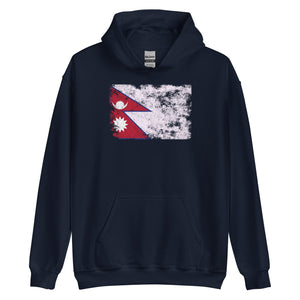 Nepal Flag Hoodie