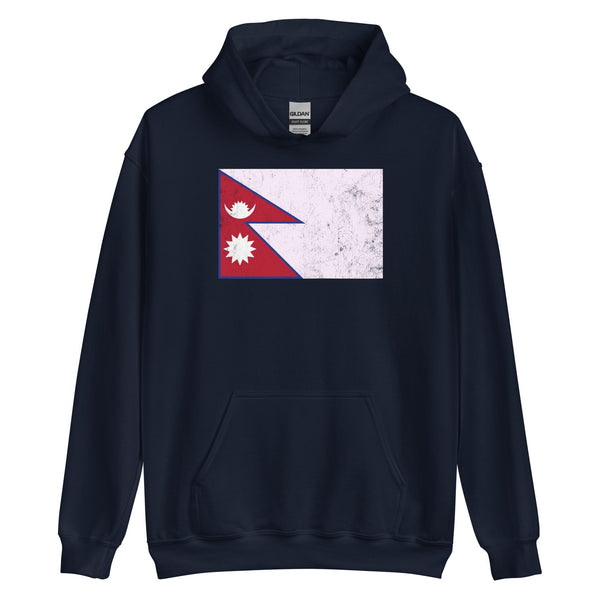 Nepal Flag Hoodie