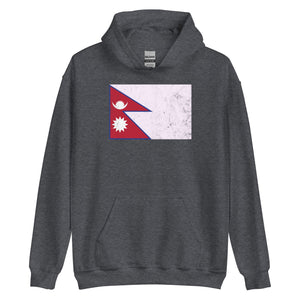 Nepal Flag Hoodie