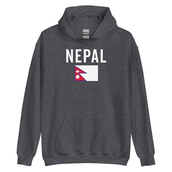 Nepal Flag Hoodie