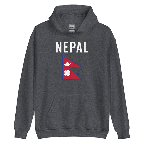 Nepal Flag Hoodie