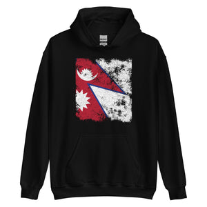 Nepal Flag Hoodie