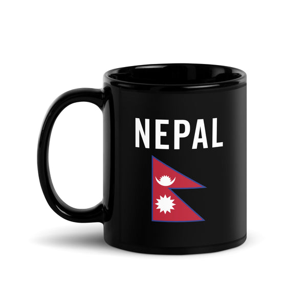 Nepal Flag Mug