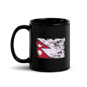 Nepal Flag Mug