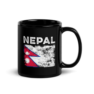 Nepal Flag Mug