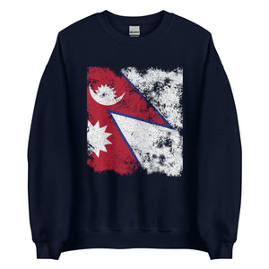 Nepal Flag Sweatshirt