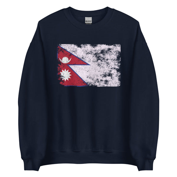 Nepal Flag Sweatshirt
