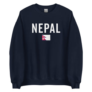 Nepal Flag Sweatshirt