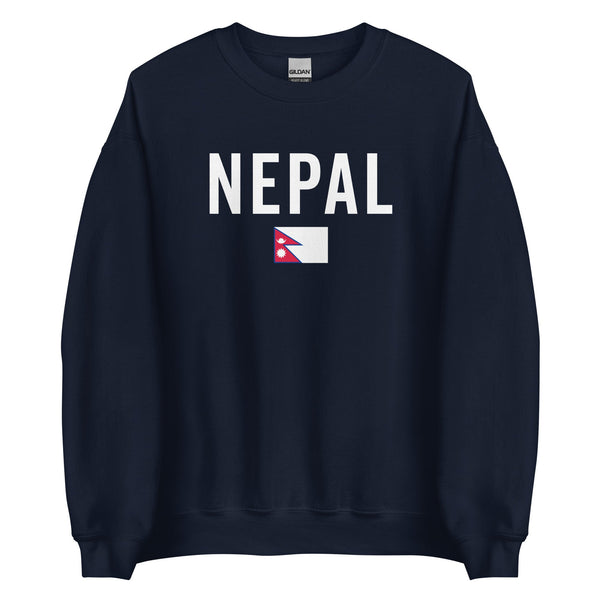Nepal Flag Sweatshirt