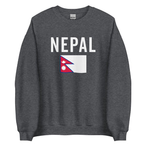 Nepal Flag Sweatshirt