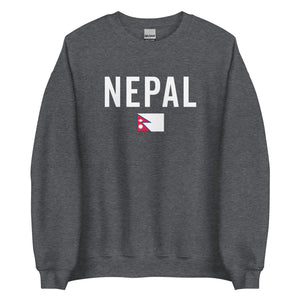 Nepal Flag Sweatshirt