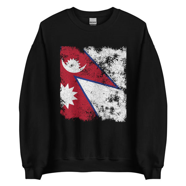 Nepal Flag Sweatshirt