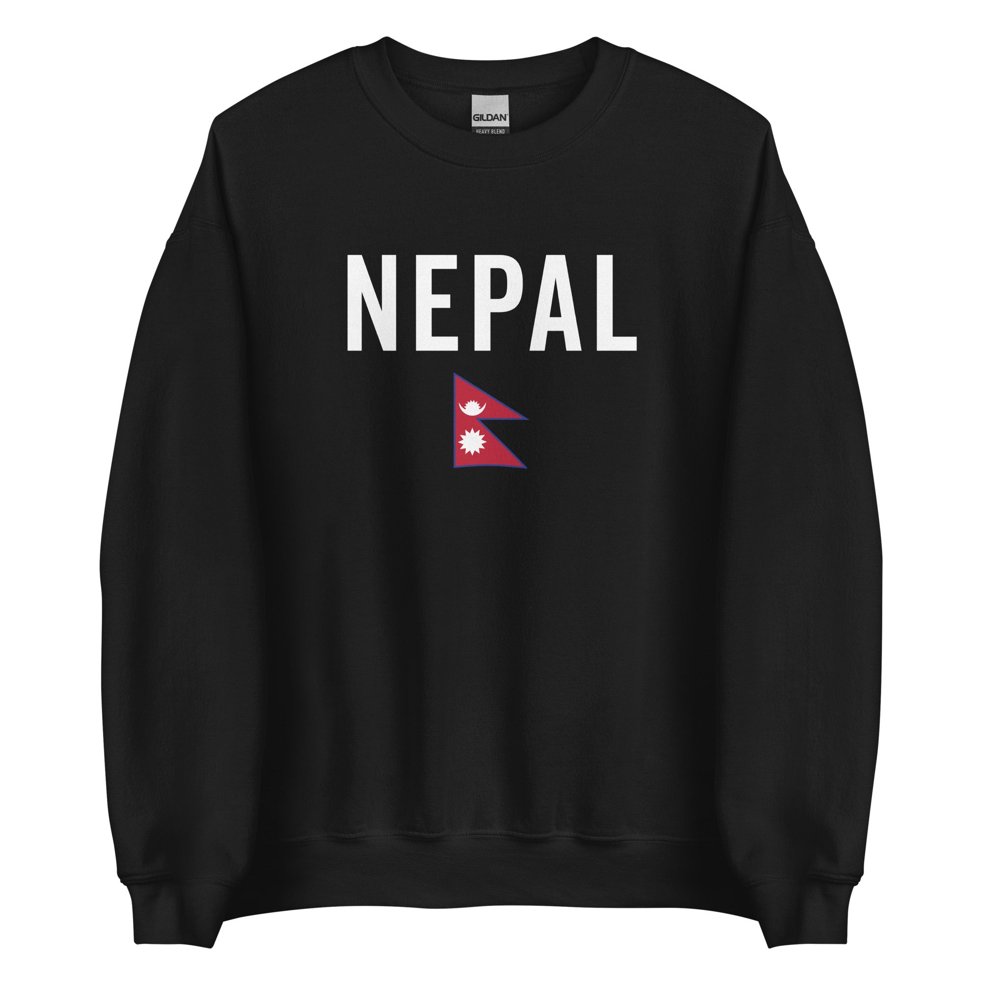 Nepal Flag Sweatshirt