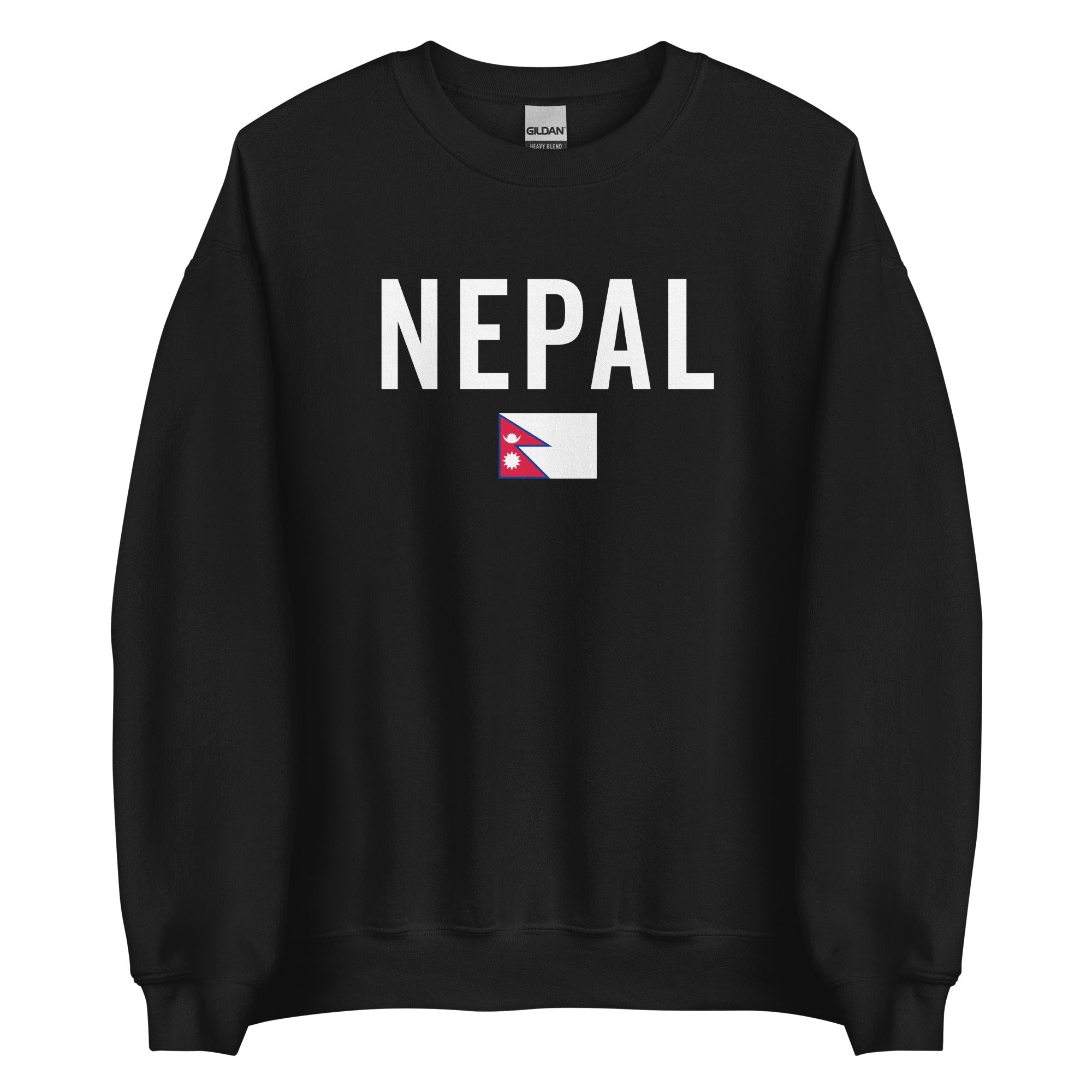 Nepal Flag Sweatshirt