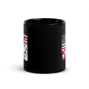 Nepal USA Flag Mug