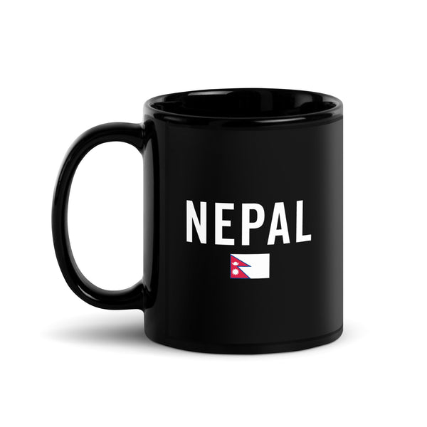 Nepal Flag Mug