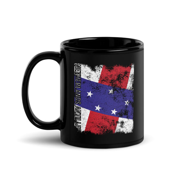 Netherlands Antilles Flag - Distressed Flag Mug