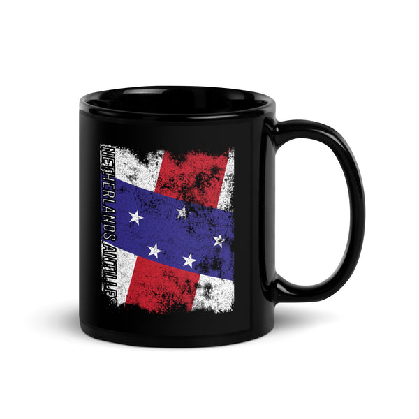 Netherlands Antilles Flag - Distressed Flag Mug