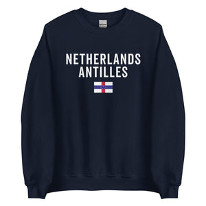 Netherlands Antilles Flag Sweatshirt