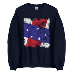 Netherlands Antilles Flag Sweatshirt