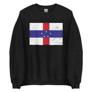 Netherlands Antilles Flag Sweatshirt