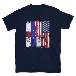 Netherlands Antilles USA Flag T-Shirt