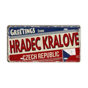 Netherlands, Belgium, Austria & poland Flag License Plate Collection