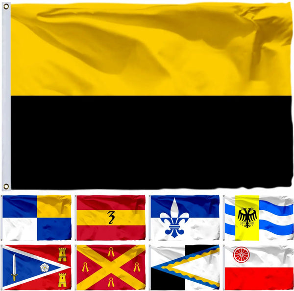 Netherlands City Flags - Dutch Municipality Flags - 90x150cm(3x5ft) - 60x90cm(2x3ft)