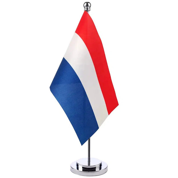 Netherlands Desk Flag - Small Office Table Flag