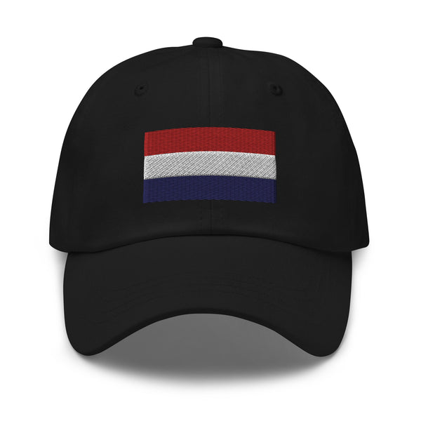 Netherlands Flag Cap - Adjustable Embroidered Dad Hat