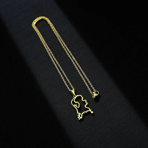 Netherlands Map Necklace